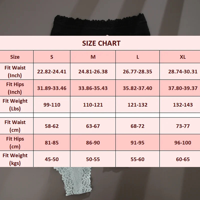 Sexy Lace Cotton Brazilian Pants Women Low Waist Panties Underwear