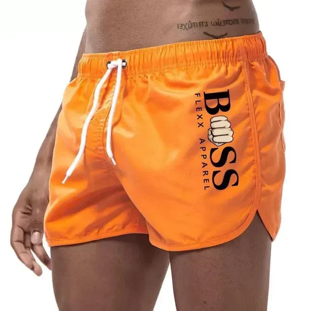 Surf Volleyball Drawstring Boxers Summer S-3XL Men's Breathable Swimsuit Shorts Sexy Swim Trunks Low-rise Casual Board Shorts