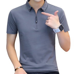 Summer Cotton T Shirt Men Short Sleeve